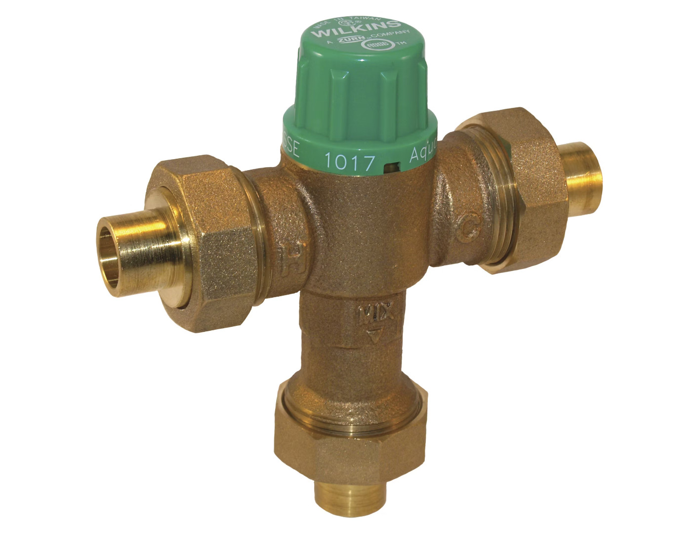 ZURN -  1" Aqua-Gard® Thermostatic Mixing Valve - 1-ZW1017XLC - additional view