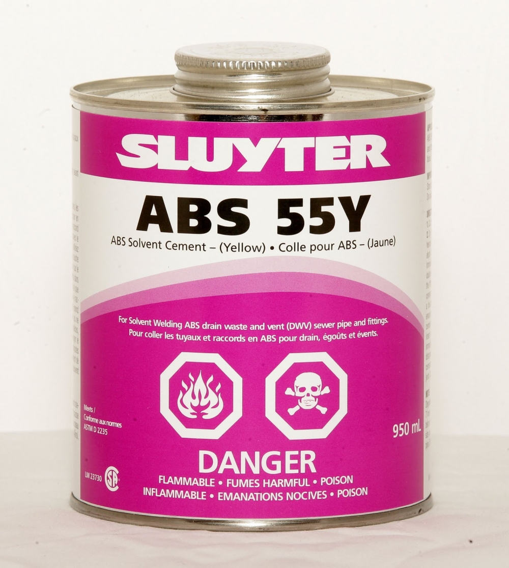 SLUYTER-ABS SOLVENT CEMENT 55Y 950 ML-10055 - additional view