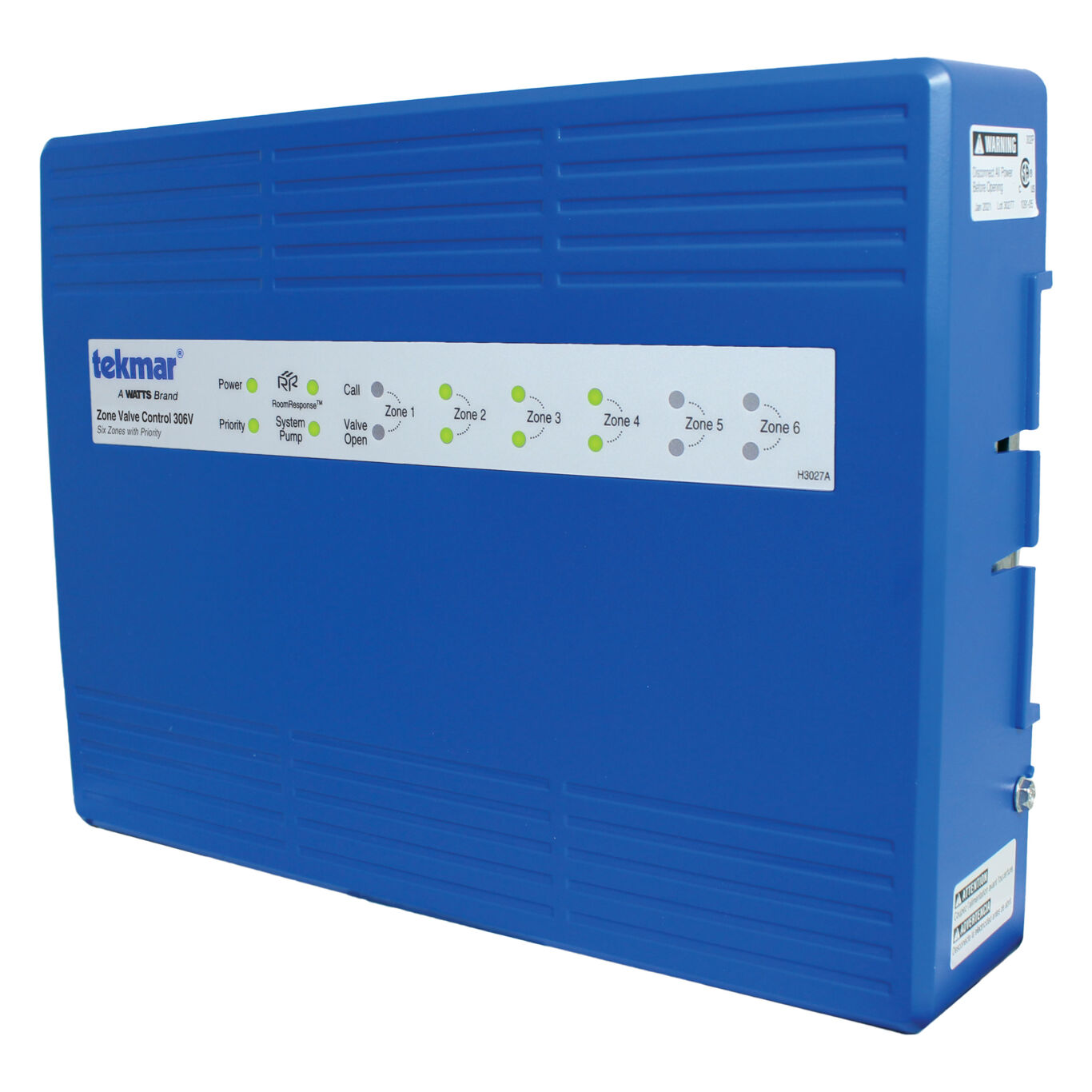 Tekmar -Zone Valve Control, Six Zones with Prior- 306V - additional view