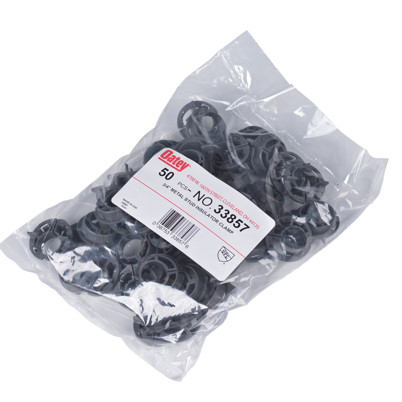 Oatey-(Bag of 50)3/4 IN. METAL STUD INSULATING CLAMP-33857 - additional view