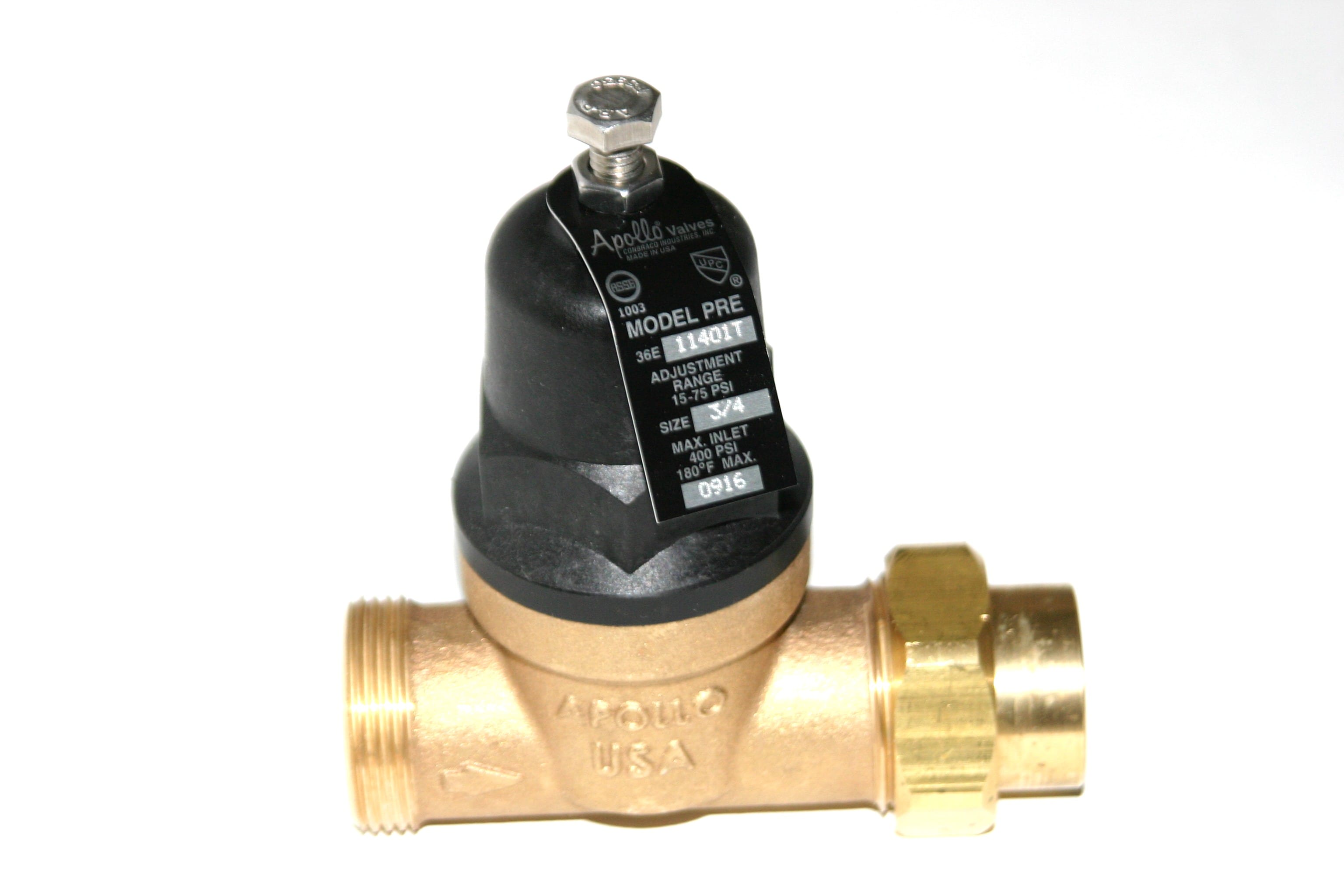 Apollo - 3/4" GT5-15012B6   Direct Acting Water Pressure Reducing Valves (2 x FNPT) - 36E10403T - additional view