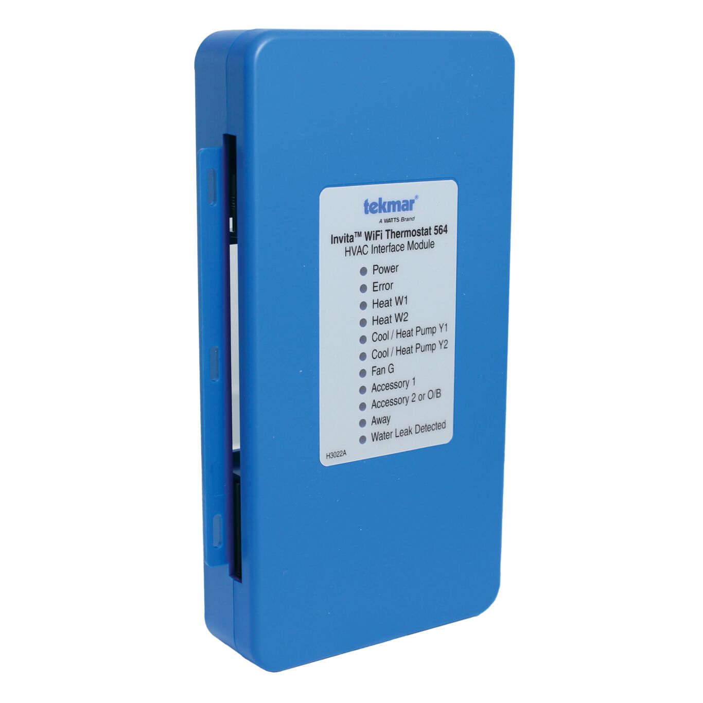 Tekmar -WiFi “Invita” Thermostat Conventional 2H/2C or Heat Pump 4H/2C, Fan, Relative Humidity, 2 Wire - Black- 564B - additional view