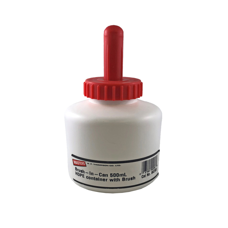 MASTERS - HDPE CONTAINER W/BRUSH 500ML - BIC500 - additional view