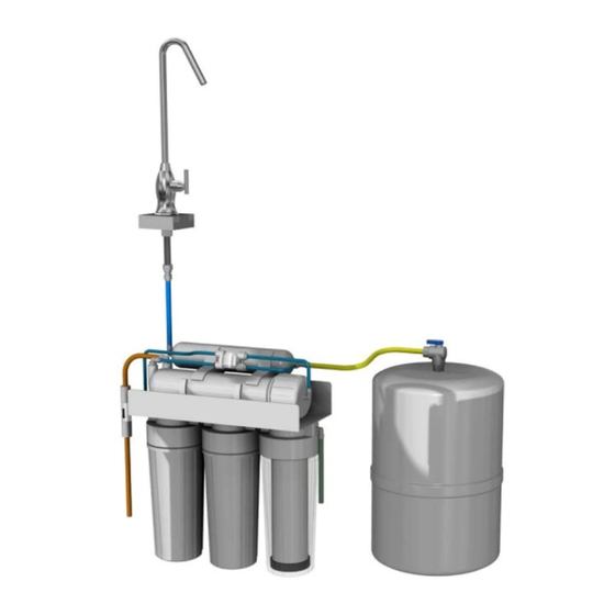 Excalibur- Reverse Osmosis 5 Stage 75 GPD Superior -Coconut Shell Carbon Polisher - EWR 5075C - additional view