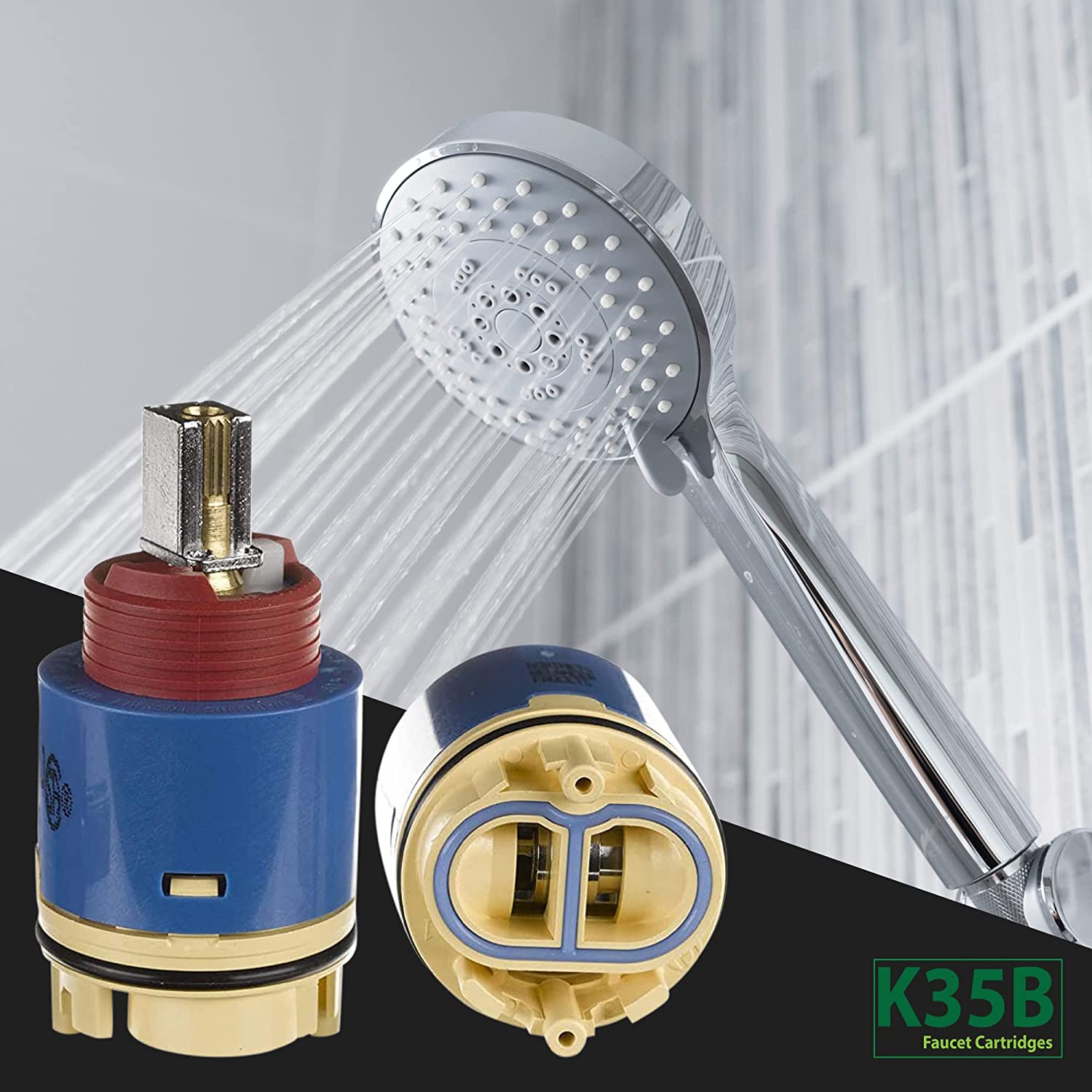 Belanger -Single Lever Shower Faucet Cartridge- FC9AC008C - additional view