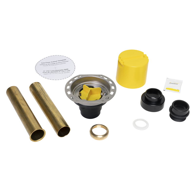 Oatey - ABS FREESTANDING TUB DRAIN WITH STAINLESS STEEL FLANGE - FTD35C - additional view