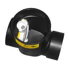 Mainline - External ABS DWV Backwater valve 4" - additional view