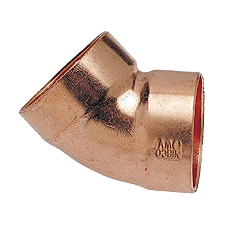 DWV Copper 45 ELBOW H x H