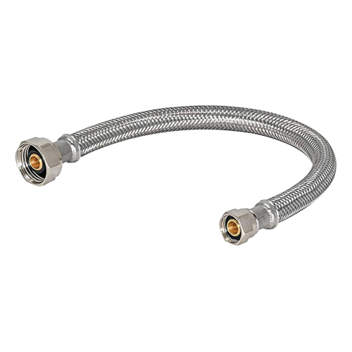 Flexible Hose For Faucet - 3/8" COMP X 1/2" FIP