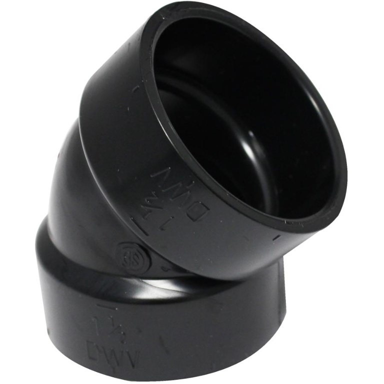 ABS - 45 Elbow