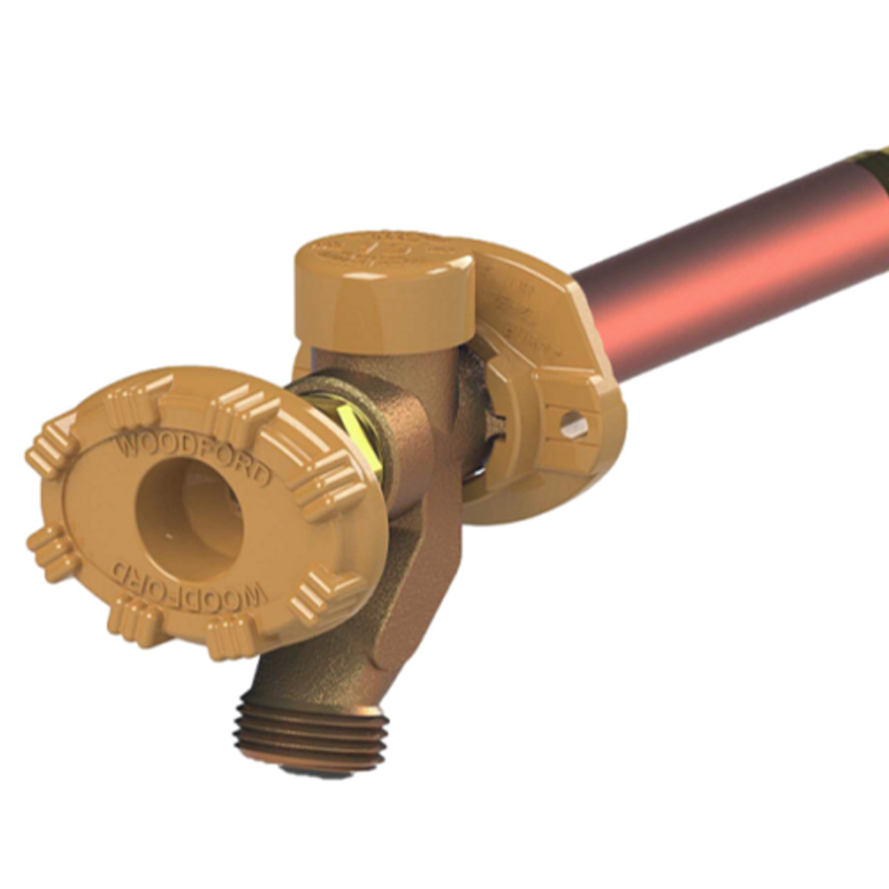 WOODFORD- Wall Faucet CP Intel 12 Inch - 19CP-4