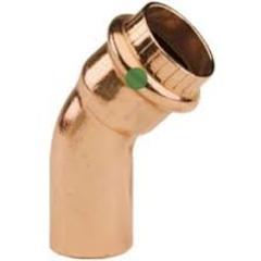 COPPER PRESS FITTING- Elbow 45 FTG x P
