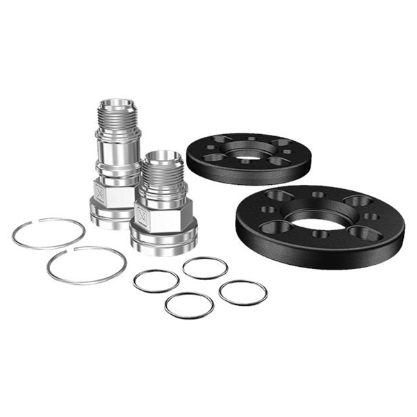 GRUNDFOS - FLANGE KITS FOR UNION MOUNTED PUMPS (Models, UPS15-35SUC/LC/DT, UPS15-55SUC/LC/DT)  1/2" bronze union sweat fitting set - 529913