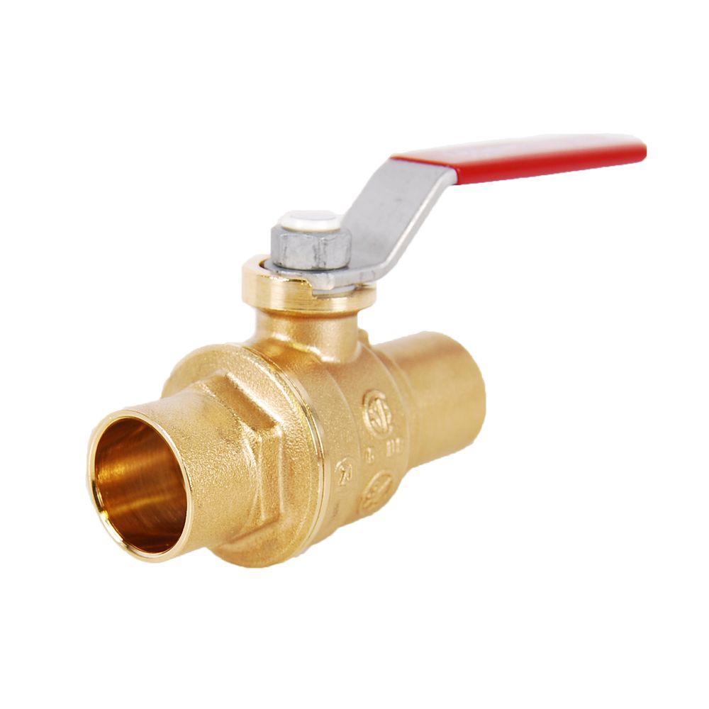 5M- 1" Sweat Ball Valve LF  - 5M-BVS10