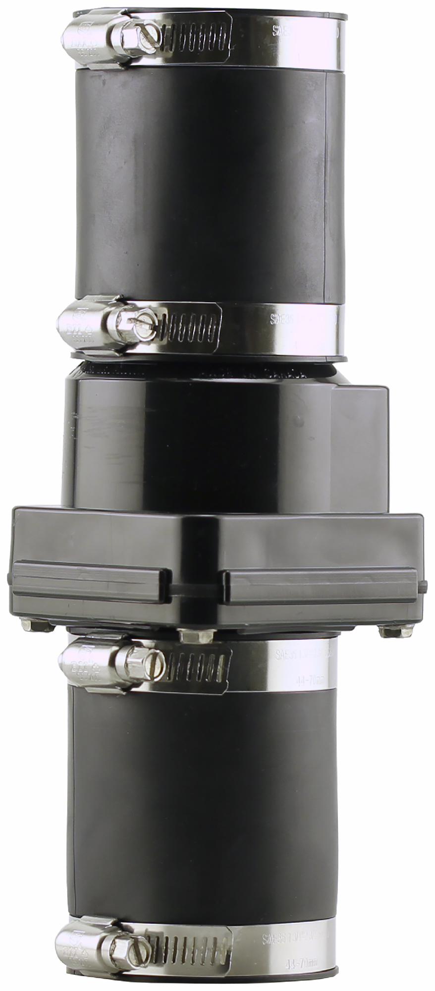 BOSHART-SPCV - SUMP & SEWAGE CHECK VALVE 2" WITH 2 BOOTS-BSC-200-SB