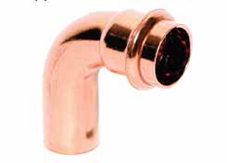 COPPER PRESS FITTING- Elbow 90 FTG x P