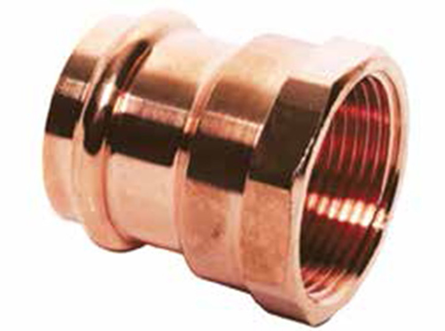 COPPER PRESS FITTING - Copper Adapter P x FPT
