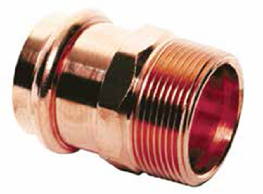 COPPER PRESS FITTING - Copper Adapter P x MPT