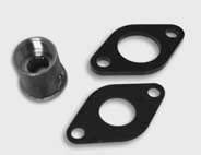 GRUNDFOS - Flange Kit (ALPHA2) (models: UPS15-58FC UPS26-99FC UPS26-150F)  3/4" bronze flange isolation valve set (threaded) - 519755