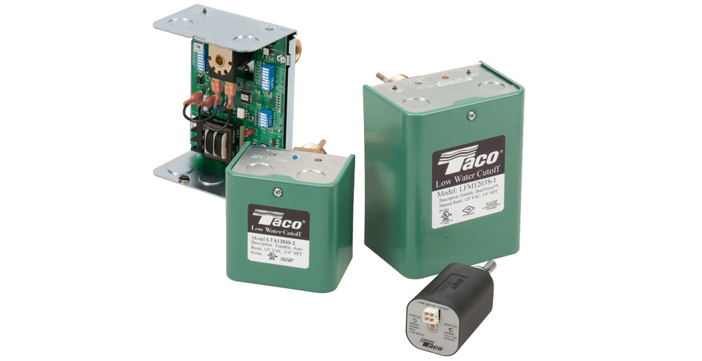 Taco - 24 VAC Low Water Cutoff, Auto Reset, Short Probe - LTA0243S-2