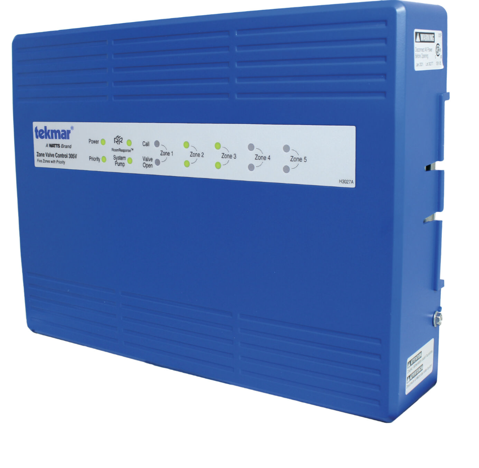 Tekmar -Zone Valve Control, Five Zones with Priority- 305V
