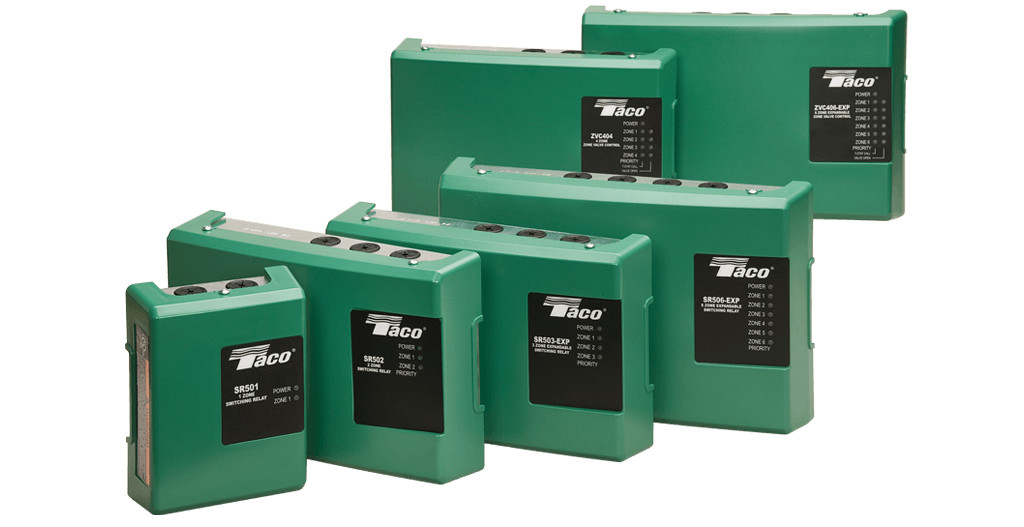 Taco - 6 Zone Valve Control with Priority - ZVC406-4