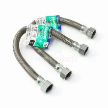 GRUNDFOS - HOT WATER RECIRCULATION SYSTEMS Braided Flex Hose Kit   1/2" NPT - 599390