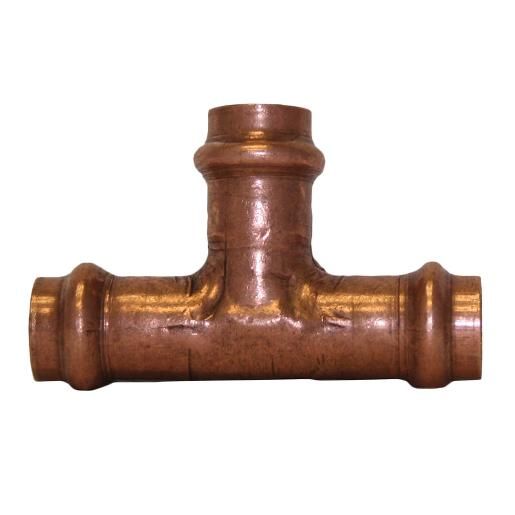 COPPER PRESS FITTING- Tee P x P x P - variation