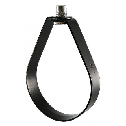 Black Powder Epoxy Coating c/w Zinc Insert Nut Swivel Ring Hanger - variation