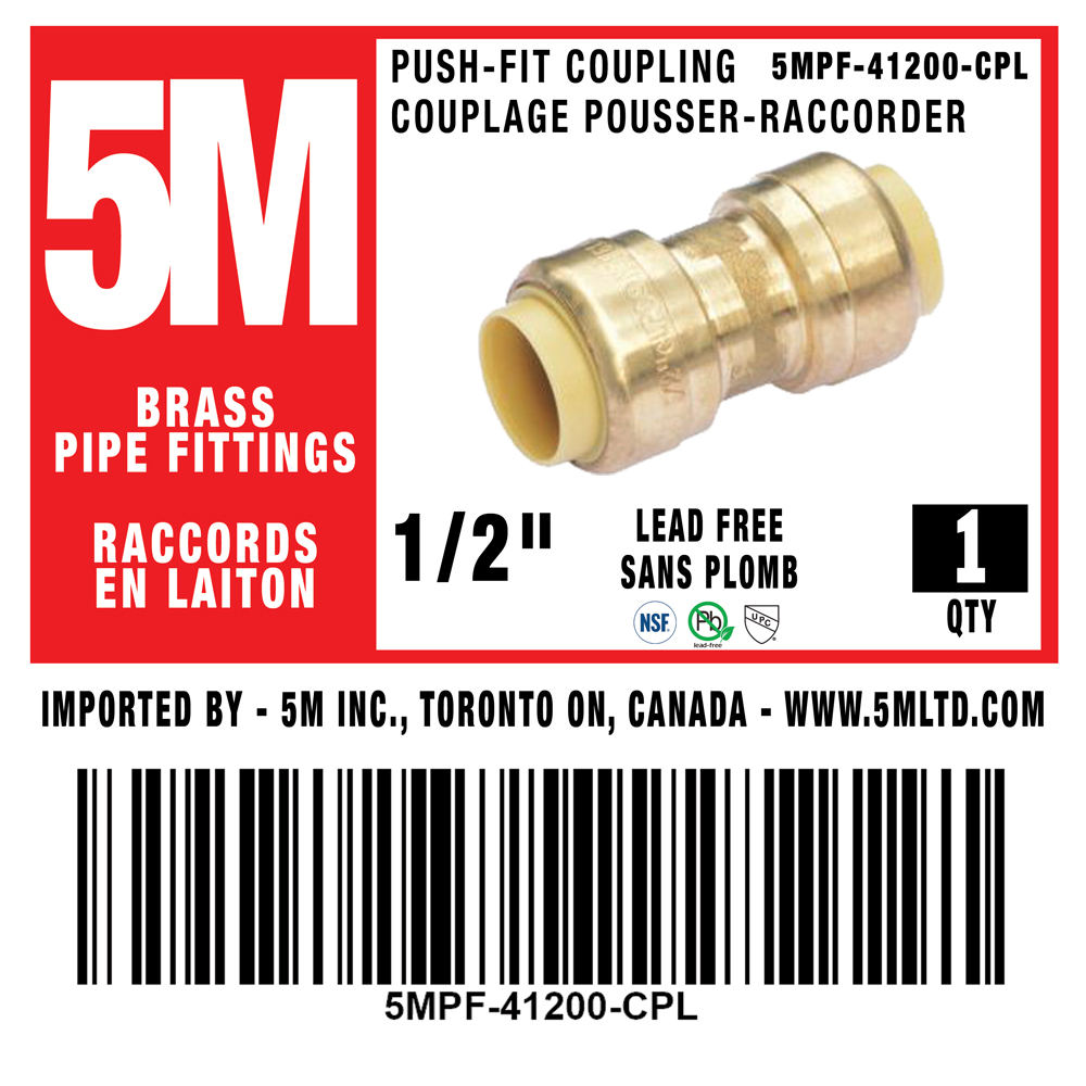 Push Fit Coupling - variation