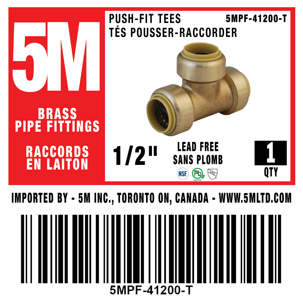 Push Fit TEE - variation