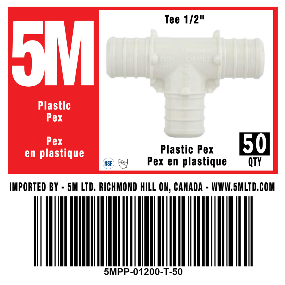 Plastic PEX TEE - variation