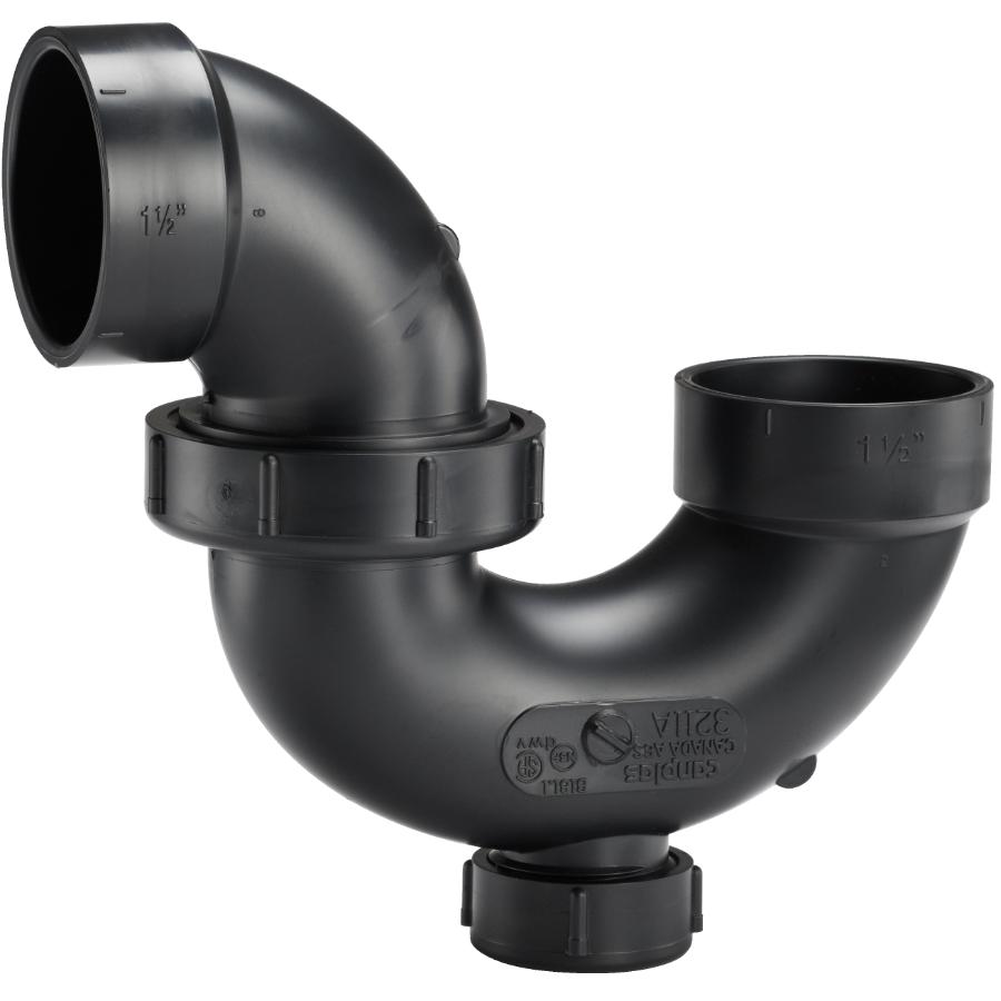 ABS - P-Trap w/Union & C/O - variation